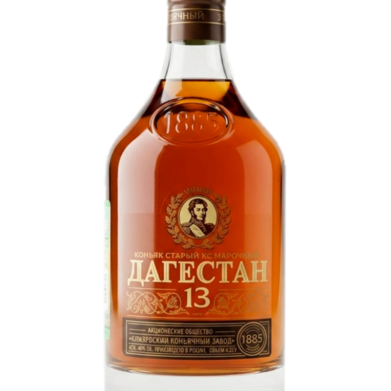 Коньяк «Дагестан» 13 лет 0,25